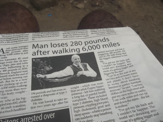 Regular brisk walking can keep you fit and healthy