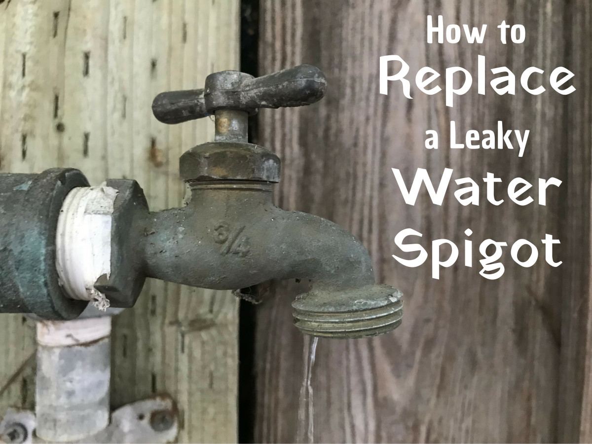 How to Replace a Leaky Outdoor Faucet or Water Spigot | Dengarden Someone Turned On My Outside Faucet