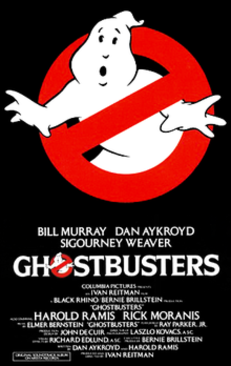 Original Ghostbusters theatrical release poster.