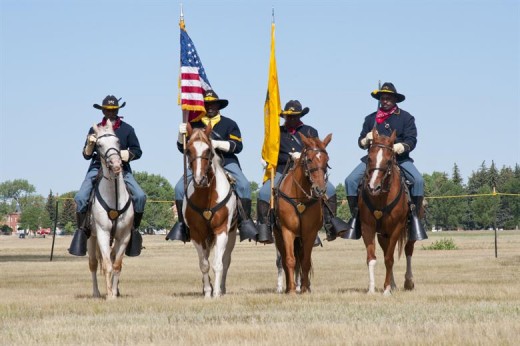Buffalo Soldiers made up the real "F Troop."