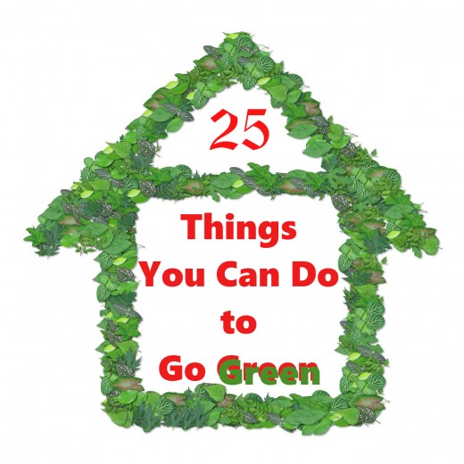 25 free or low-cost ways to go green - Save money by creatively reducing, reusing, and recycling. Fight your carbon footprint.