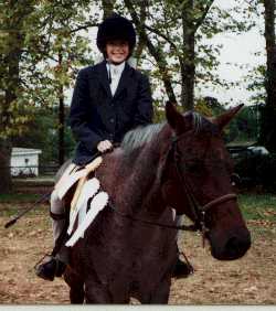 This is Frostline, the lesson horse I rode for years, first hated and then learned to love.