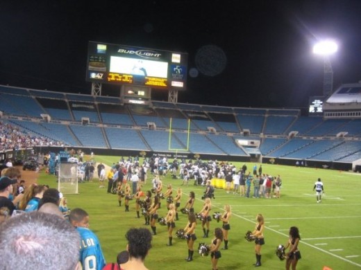 Friend took this at the Jacksonville Jaguar's Stadium