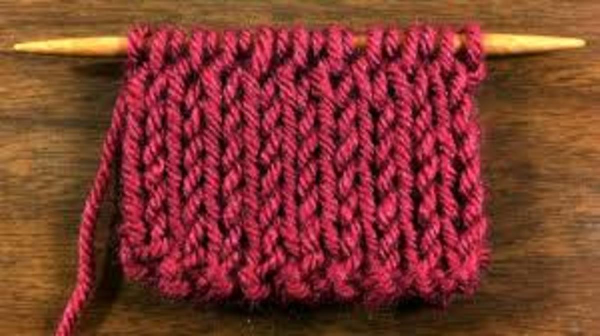 How to Knit an Easy Beanie Hat with Straight Needles ...