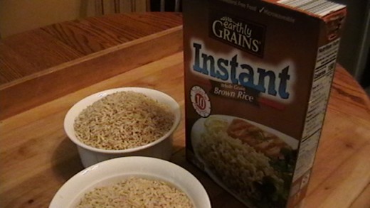 Instant brown rice.