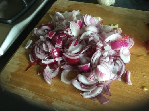 Prepared onions
