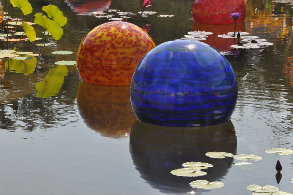 "Niijima Floats" 2005 (Detail) Italian Garden.