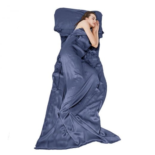 This silk sleeping is a great option for those that want to be luxury backpackers. 