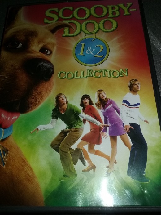Scooby Doo 1 and 2 collection DVD case