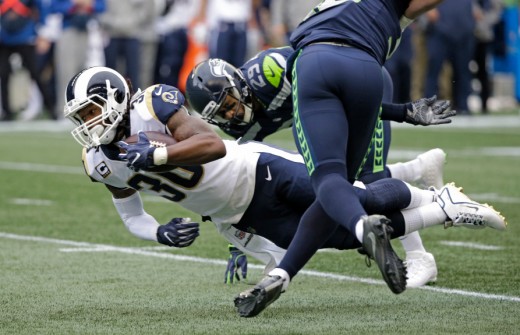 The Seahawks will try to hand the Rams their first loss this Sunday in Seattle