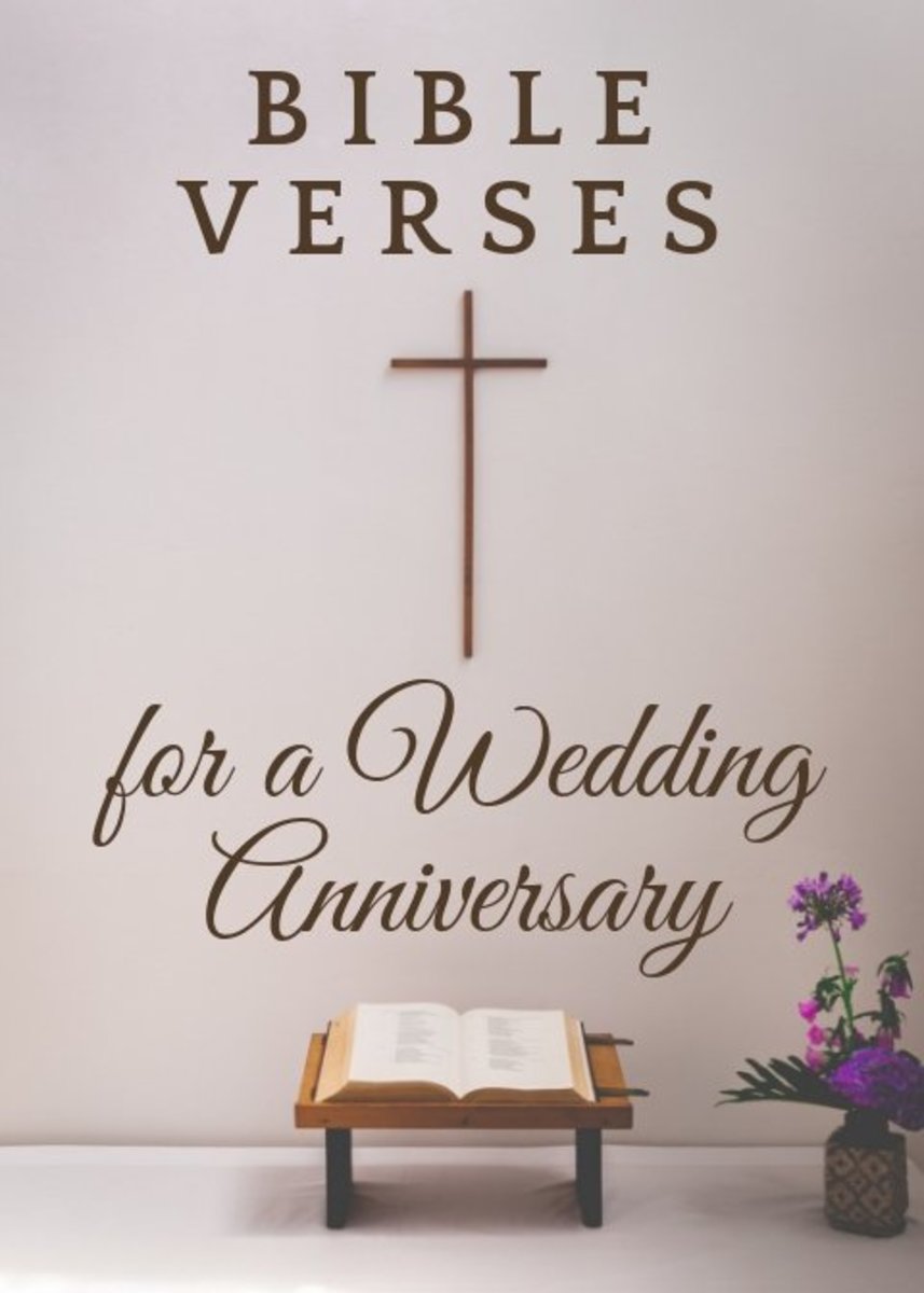 10 Great Bible Verses And Scriptures For A Wedding Anniversary