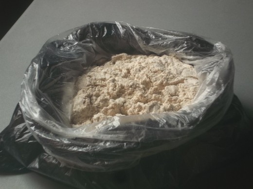 Wheat flour help make homemade bread nutritious with organic nutrients