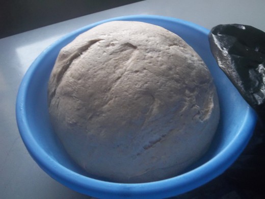 A bread dough