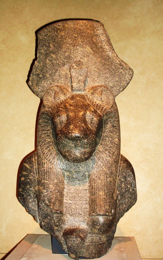 Image of the Lion Goddess Sekhmet, protector of women, children and animals.