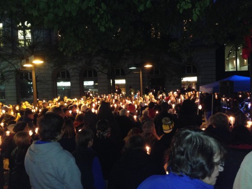 Vigil in Greensburg PA