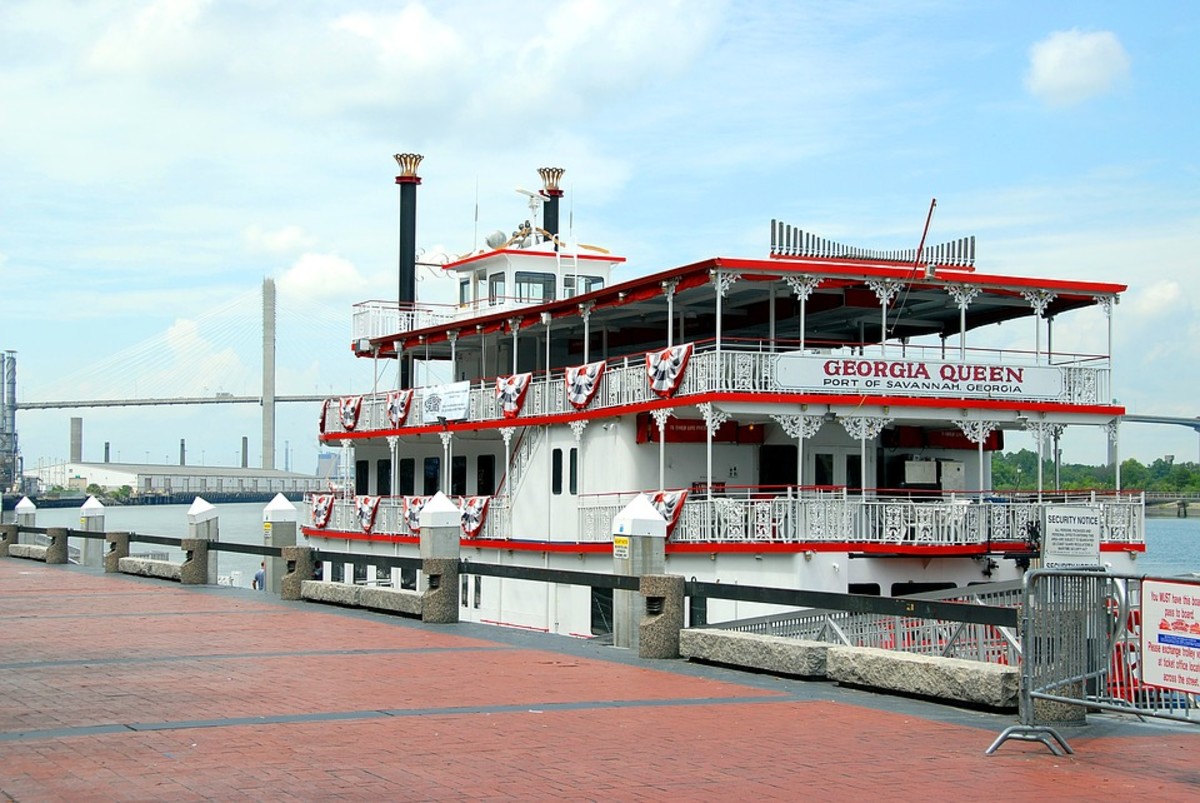 Riverboat tours are popular.