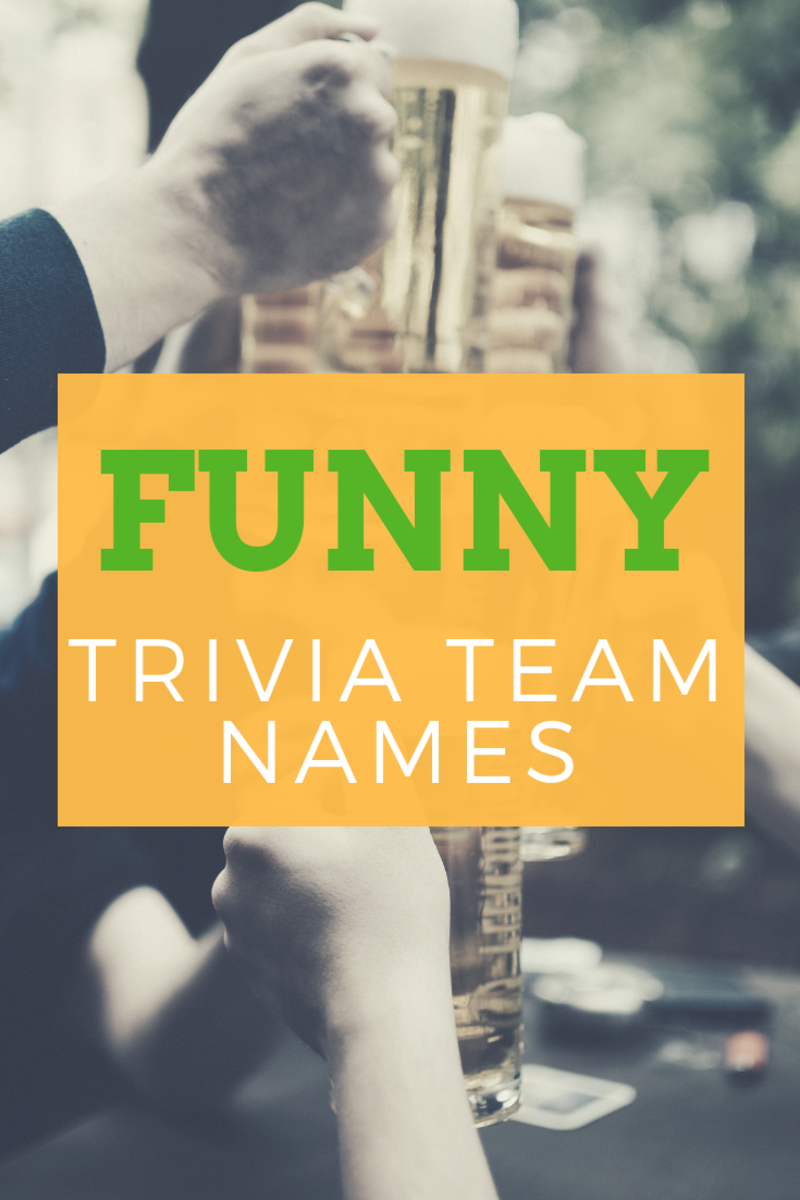 100 Funny And Clever Trivia Team Names Hobbylark