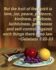 Fruit of the Spirit (Gal 5:22-23)