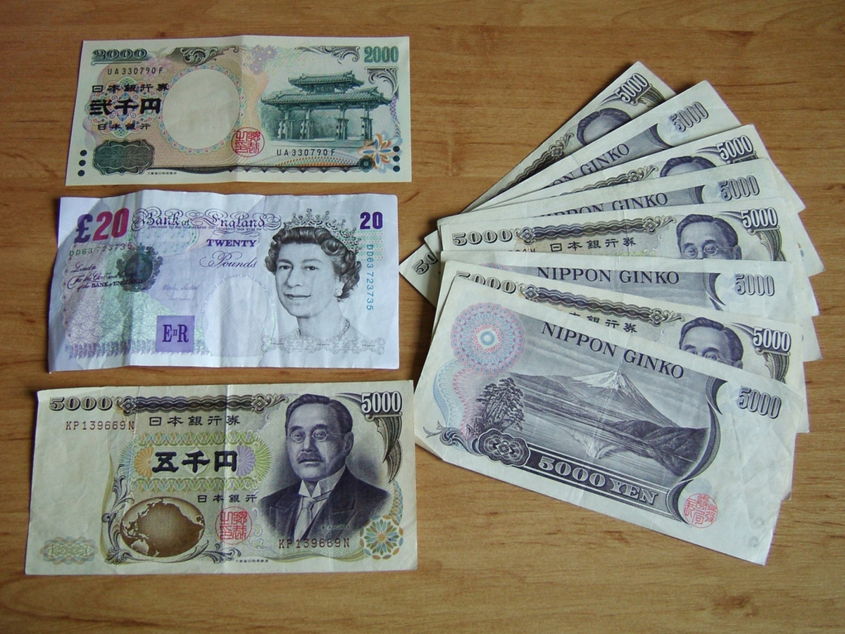 japan trip yen