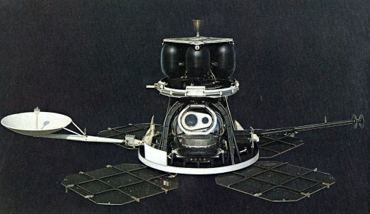 Historic Lunar Orbiter, ready to launch and take photos.