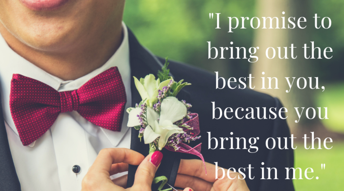 100 Romantic Wedding Vows And Quotes For Him And Her Holidappy