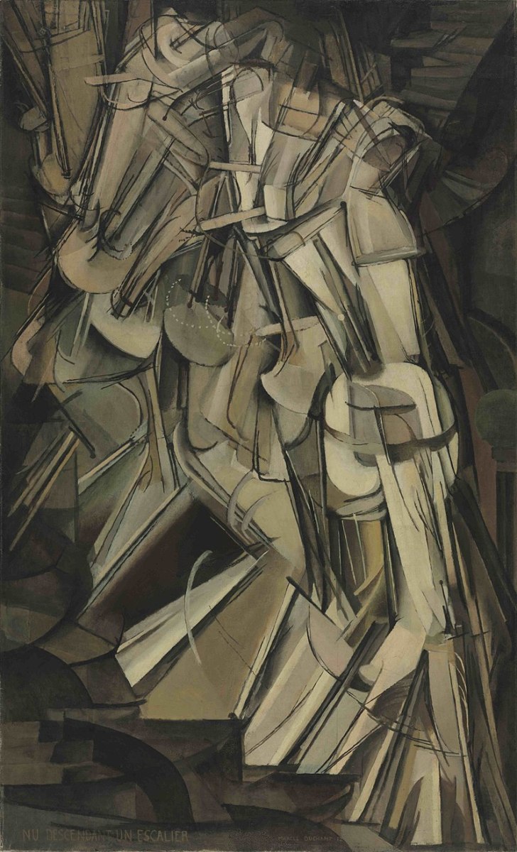 Nude Descending a Staircase No.2 by Marcel Duchamp