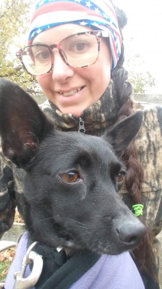 Good thing I have my own farm, because having my dog with me is a non-negotiable!