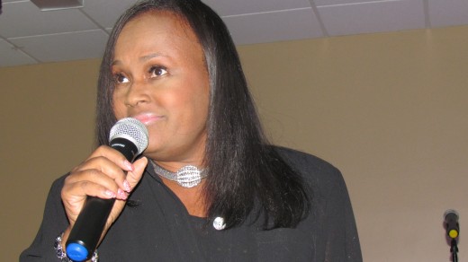 Sheila Coley, performed a hit song from her lastest album. .  