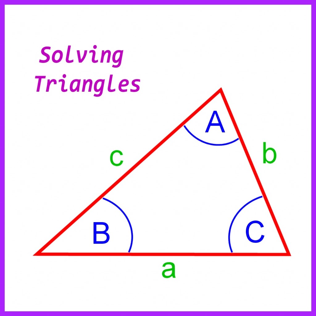 How To Calculate The Sides And Angles Of Triangles Owlcation 7193