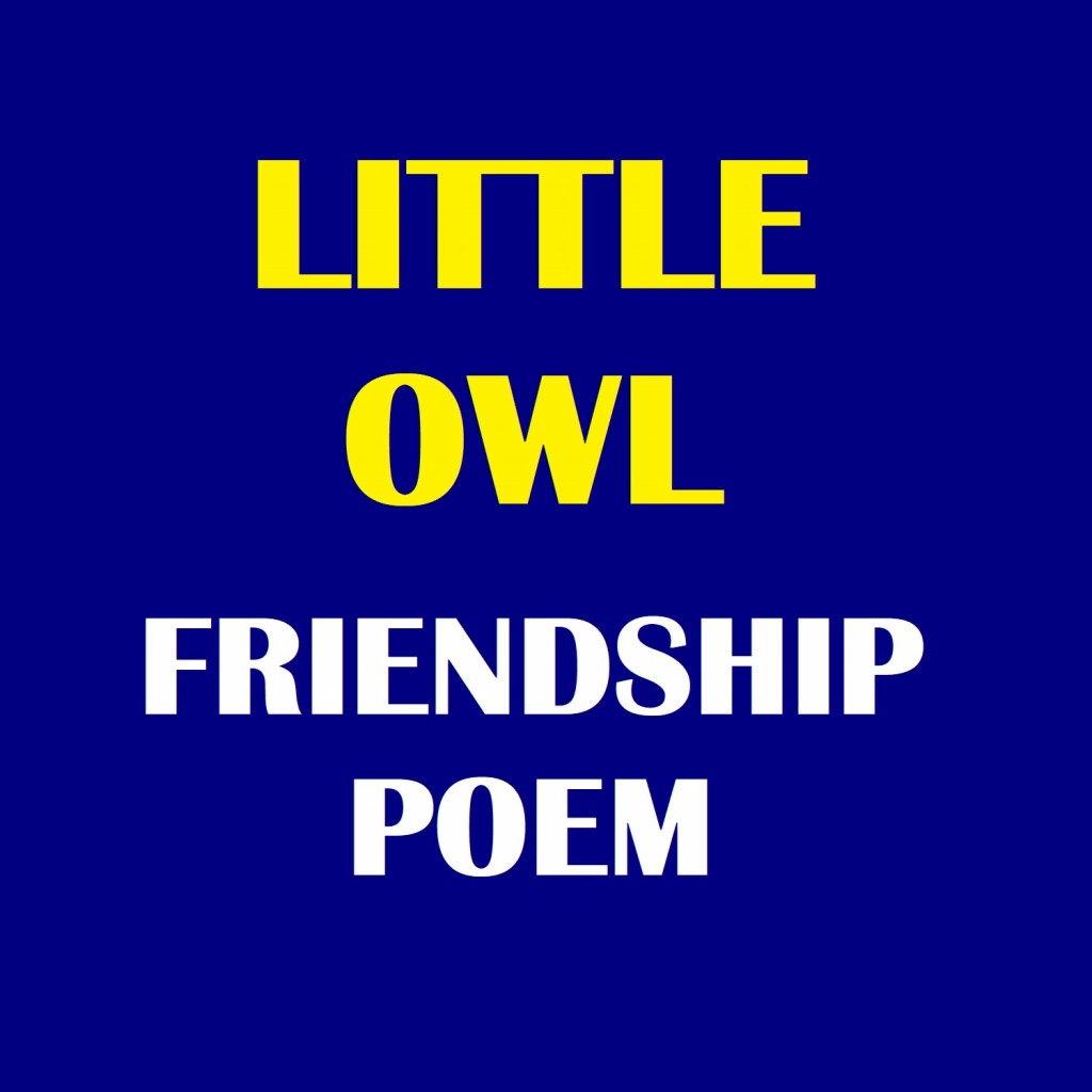 Little Owl A Friendship Poem | LetterPile