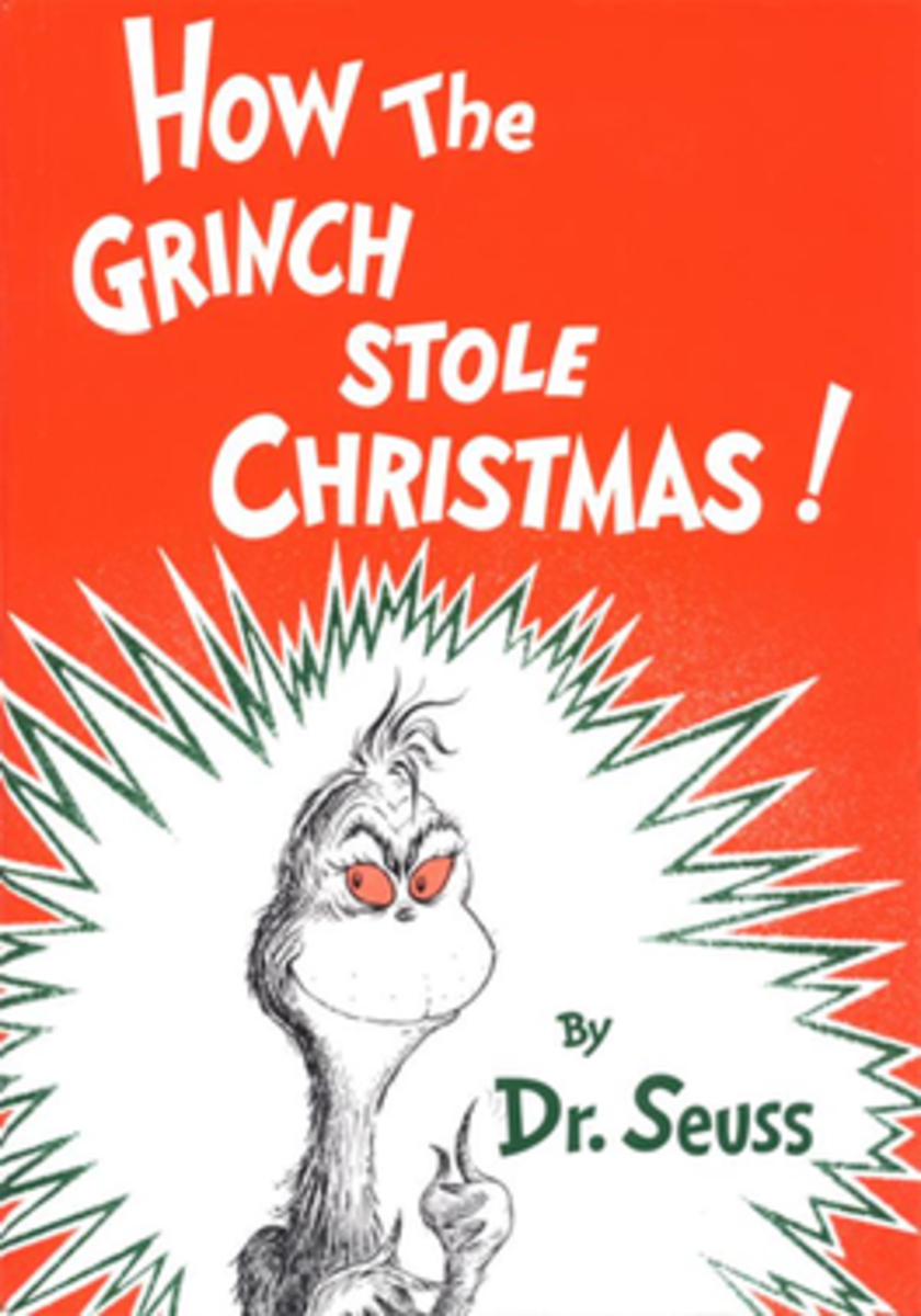 "How the Grinch Stole Christmas!" book cover,