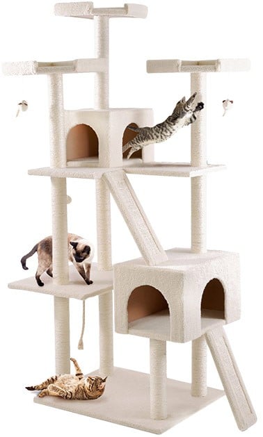 Full view of Frisco 72 inch cat tree