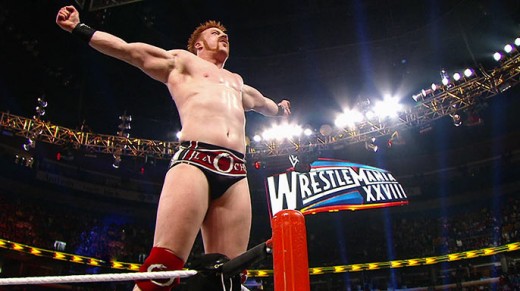Sheamus after winning the 2012 Royal Rumble match