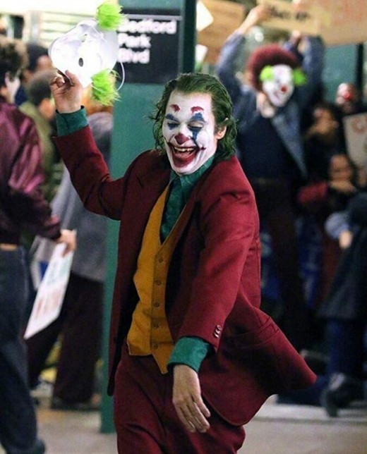 Joaquin Phoenix as the Joker in Todd Phillips', "Joker."