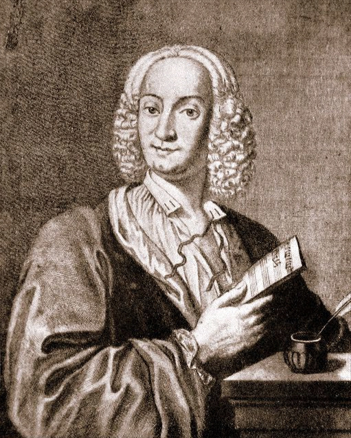 Engraving of Vivaldi, 1725.