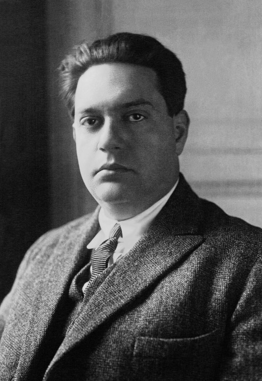 Photograph of Milhaud in 1923.