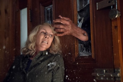 Jamie Lee Curtis as Laurie Strode in, "Halloween."