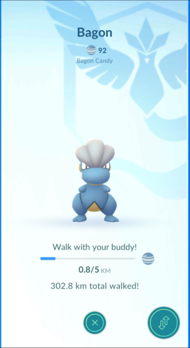 Pokemon Go Buddy Distance Chart