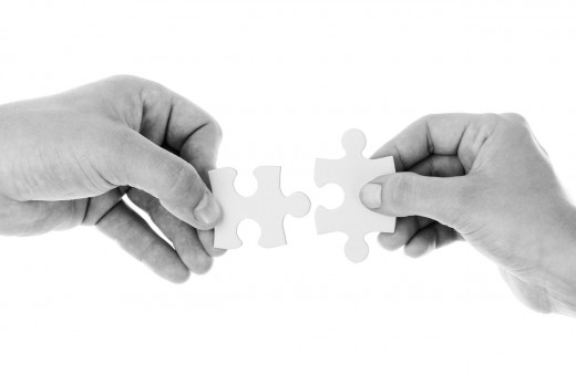 "A relationship is like a puzzle. If it's not fit, then it would break apart"