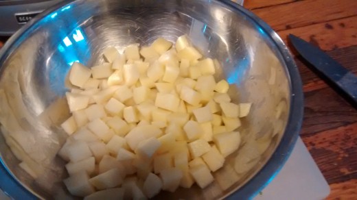 DICED POTATOES