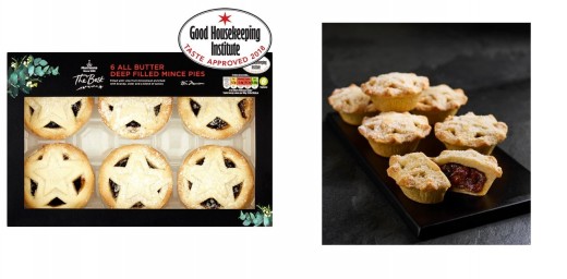 "Morrisons Deep Filled" Generally accepted best shop bought Mince Pies for Christmas 2018 