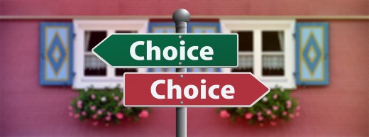 The choices you make count, and the right ones aren't always easy. You can keep going the way you are, or choose another way.  It's all up to you. 