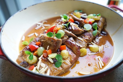 Sous Vide Chicken Breast with Spicy Chocolate Sauce