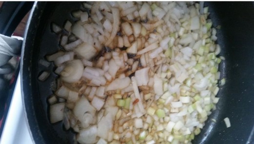let onions and celery brown