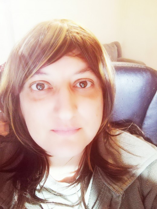 just wig (did not like it at all)