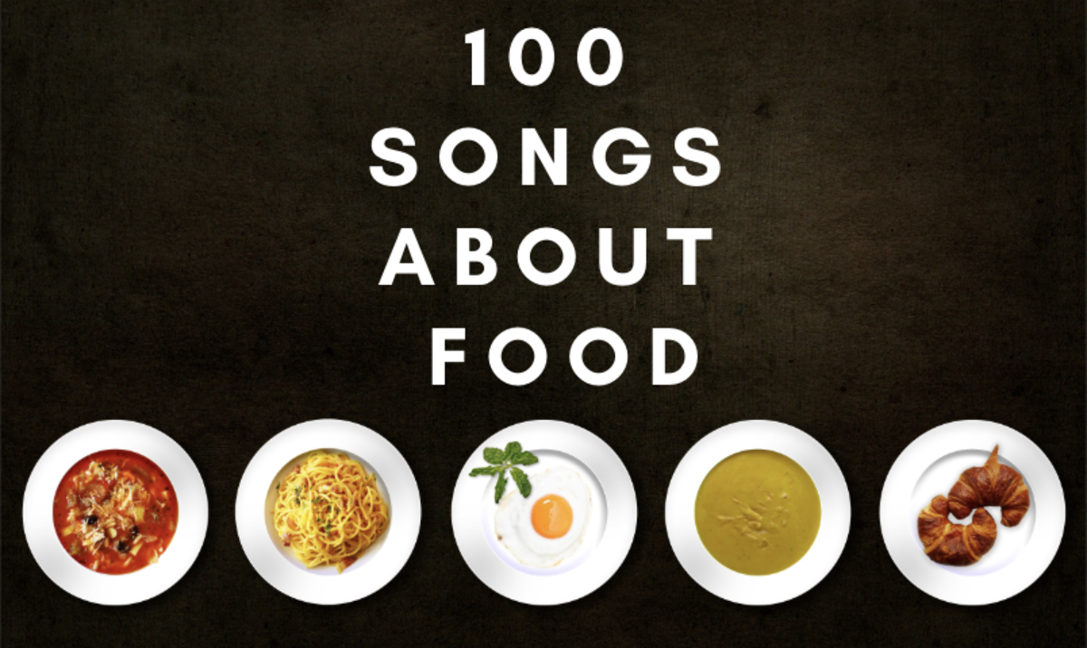 100 Best Songs About Food Spinditty