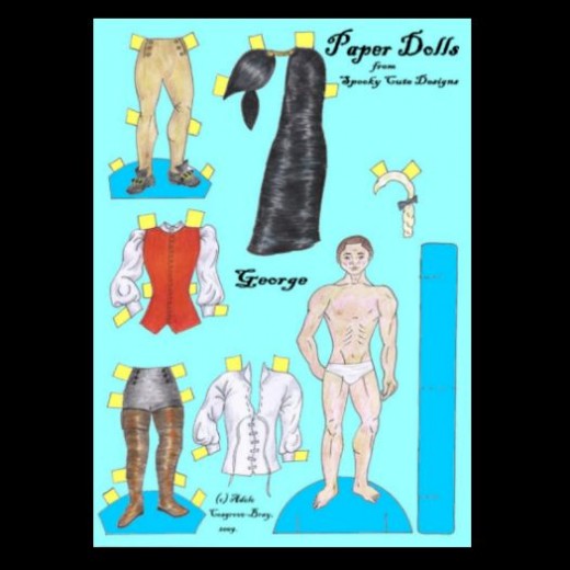 Home-schoolers might consider using paper dolls as part of a lesson in historical costume, or in miniature theatrical productions.