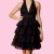 Betsey Johnson Tiered Voile Ruffle Dress cost $385 Betseyjohnson.com