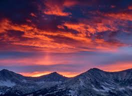 Sunset in Colorado