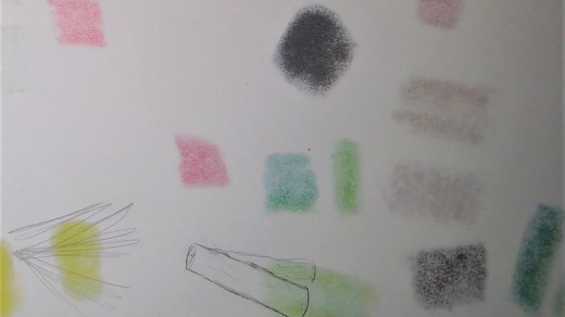 Alcohol markers in general tend to bleed through paper, so I recommend putting a scrap sheet of paper between your drawing and the table to keep from staining.